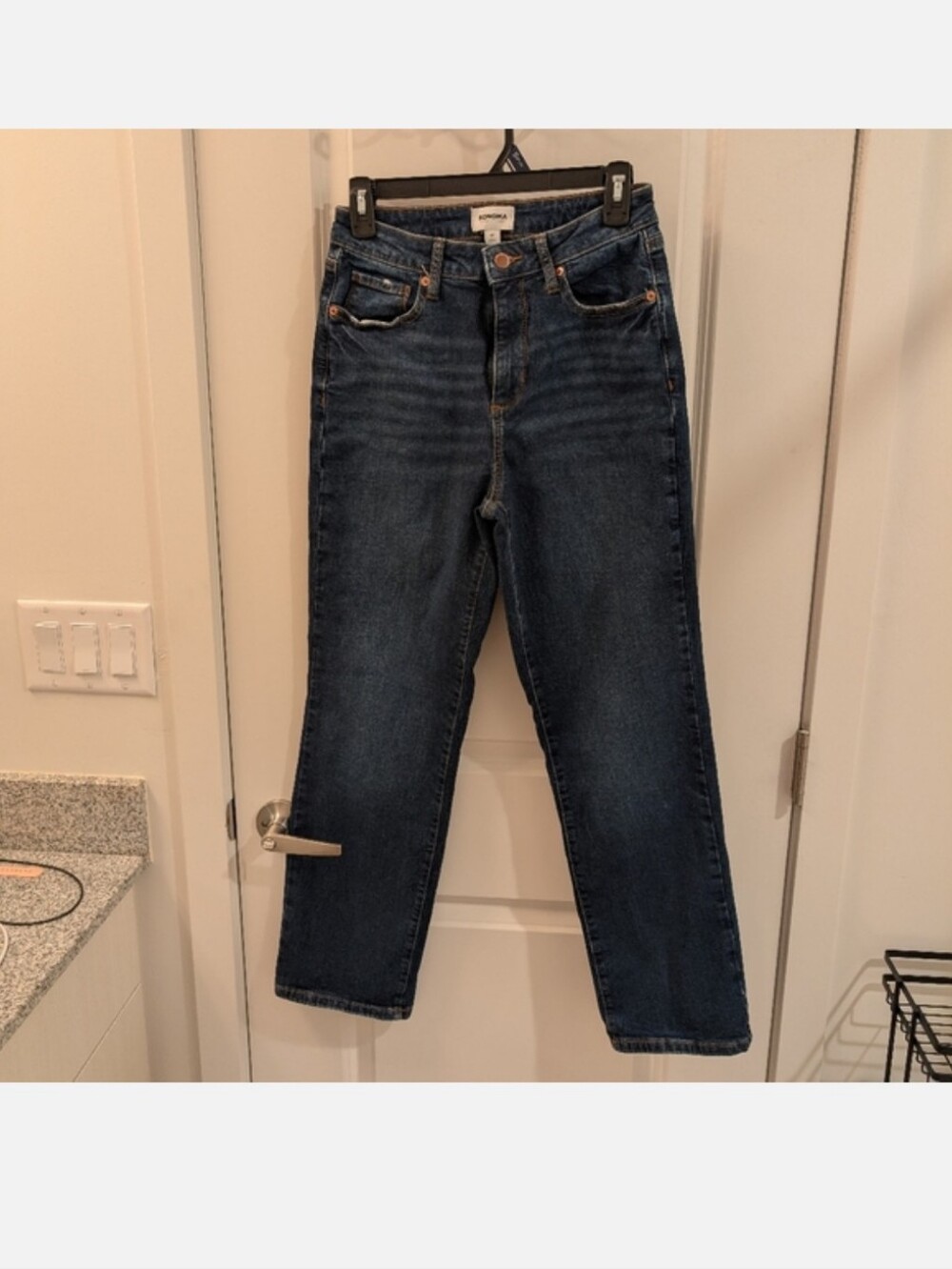 Women's Dark Wash Sonoma Jeans - Size 4 / 28" Inseam